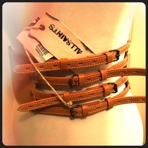 AllSaints Strappy Boho Corset Belt (NWT, size M)